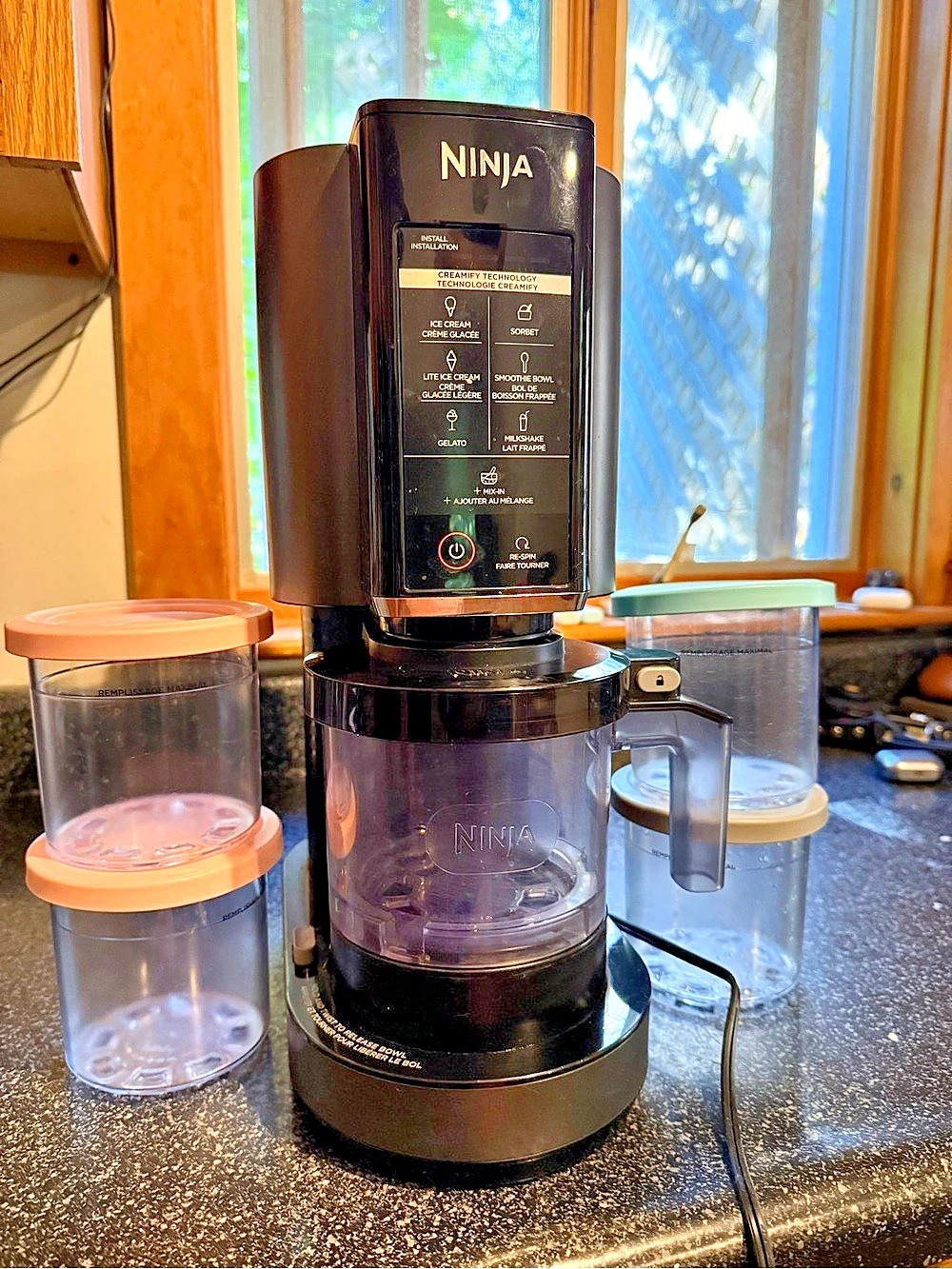 Ninja CREAMi 7-in-1 Ice Cream Maker NC301 Black